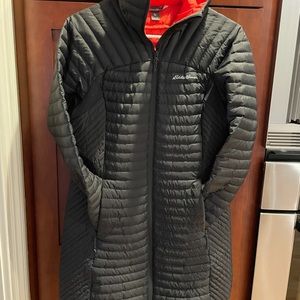 Eddie bauer microtherm long coat size wmns M